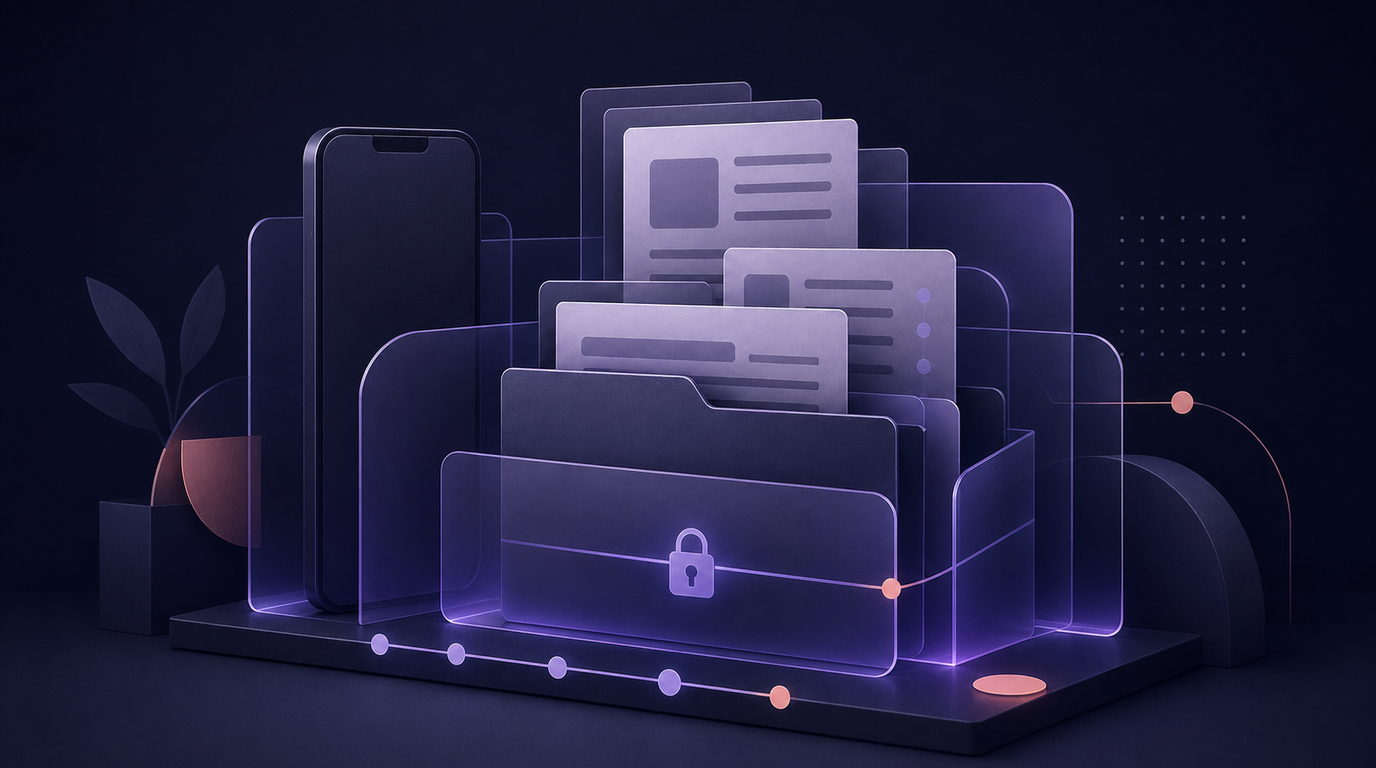 How to store divorce and custody screenshots on iPhone